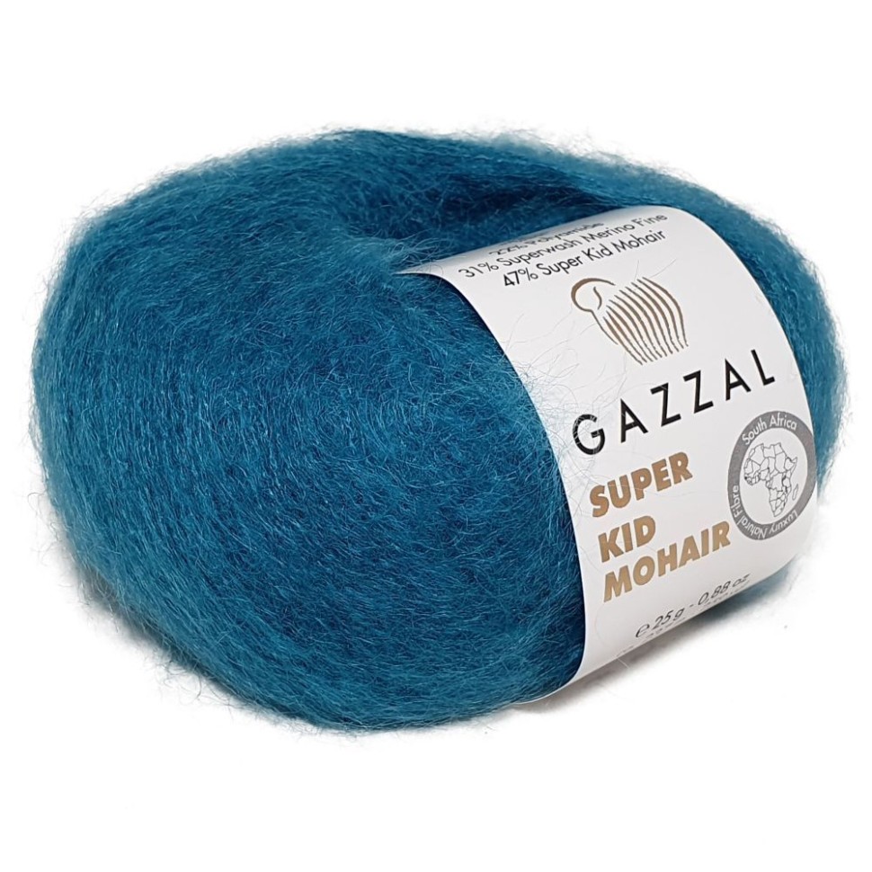 SUPER KID MOHAIR (Gazzal) - 64425 (мор волна)