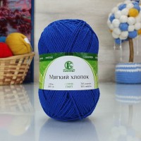 Мягкий хлопок (Камтекс) - 019 (василек)