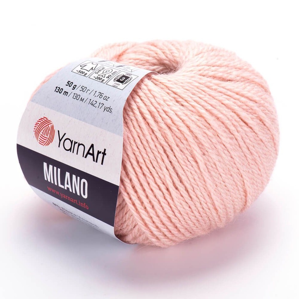 Milano (YarnArt) - 853 (пудра)