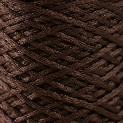 Шнур для вязания 100% полиэфир 1мм 200м/75±10гр (11-шоколад) Шнур для вязания 100% полиэфир 1мм 200м/75±10гр (11-шоколад)