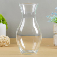 Ваза &quot;Весна&quot; 18/1 d=7см, h=18х9см,  0,65л прозрачная