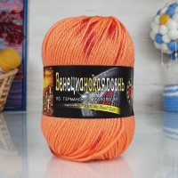 ВЕНЕЦИАНСКАЯ ОСЕНЬ (COLOR-CITY) - 851 (оранжевый принт)