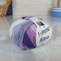 Alara special Lanoso - 714 (сиреневый принт)