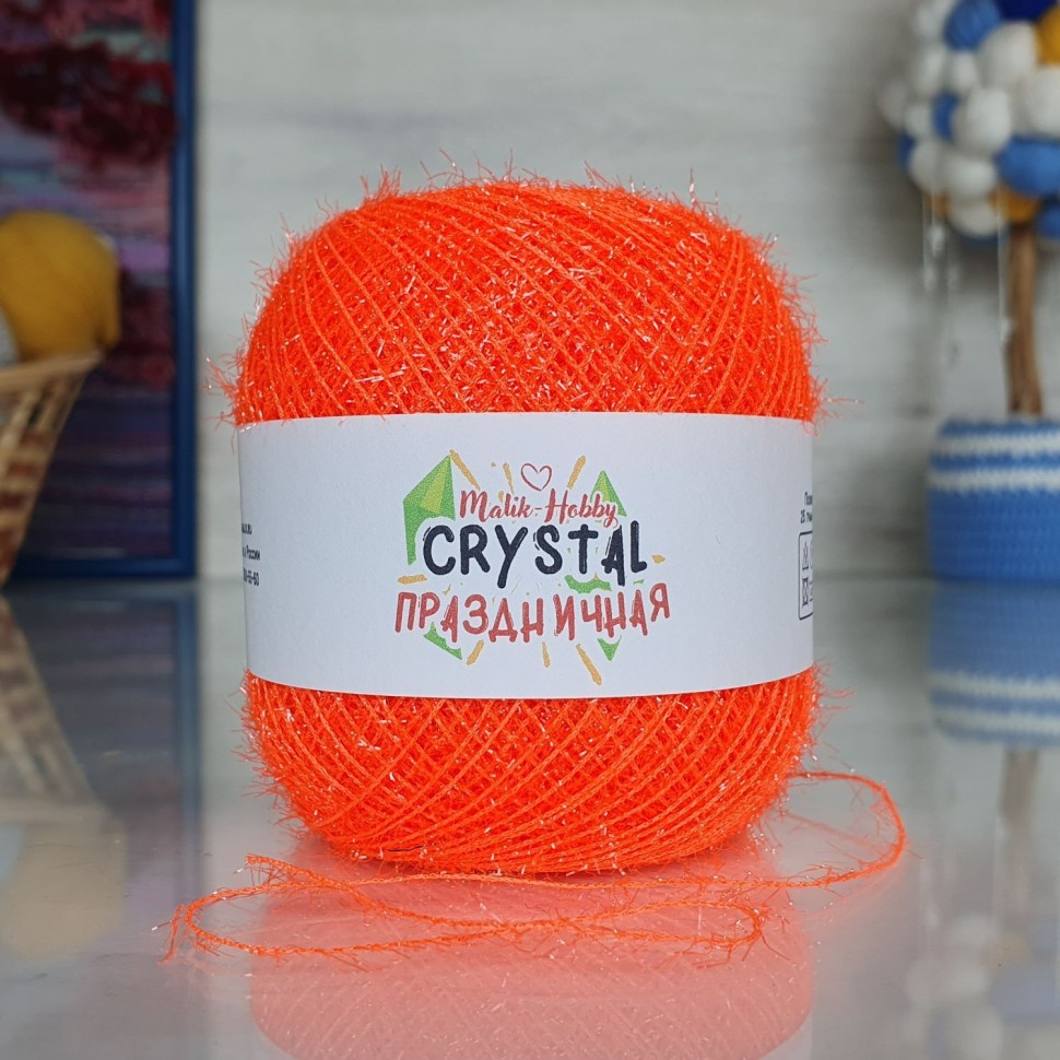 Crystal праздничная M&H - 115 (оранжевый неон)