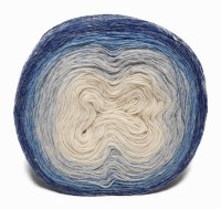 Ангорка колор - 18 (син-голуб-бел)