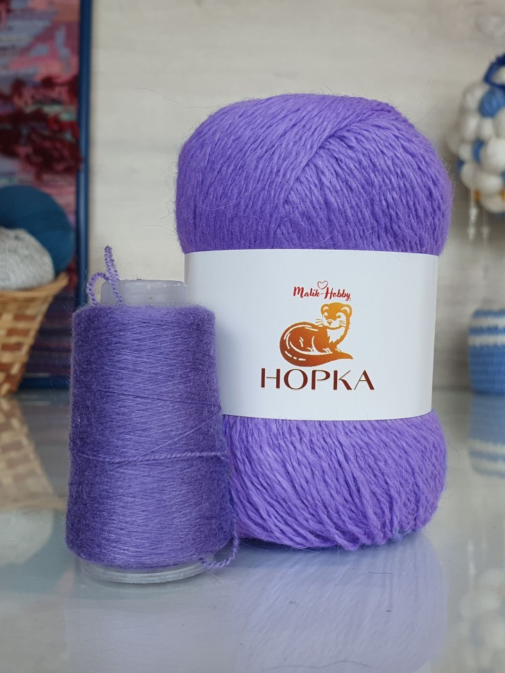 Норка M&H - 045 (сиреневый)