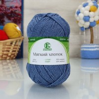 Мягкий хлопок (Камтекс) - 022 (джинса)