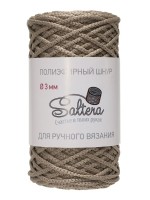 Шнур полиэфирный - 19 (кофейный)