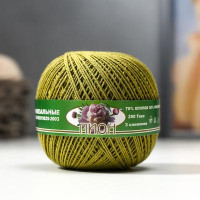 Нитки вязальные &quot;Пион&quot; 200м/50гр 70% хлопок, 30% вискоза цвет 2702 (6 шт.)