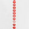 Наклейки в рулоне  "Love you",500 шт,3,8 х 3,8 см