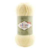 Alpaca royal new, Alize - 01 (кремовый)