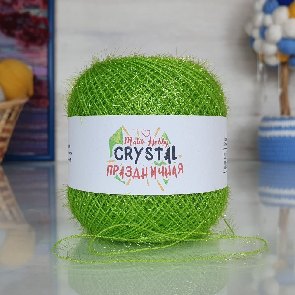 Crystal праздничная M&H - 120 (салатовый)