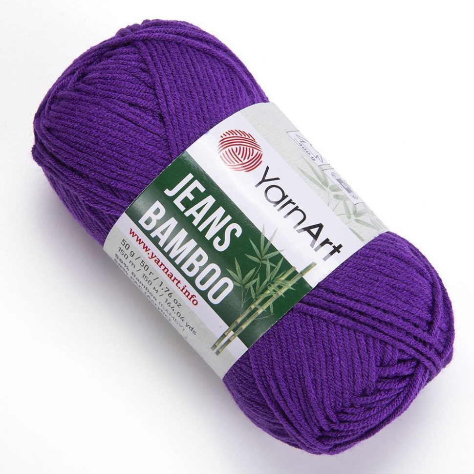 Jeans Bamboo YarnArt - 118 (фиолетовый)