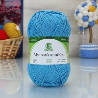 Мягкий хлопок (Камтекс) - 024 (бирюза)