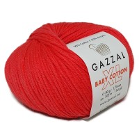 BABY COTTON XL (Gazzal) - 3458 (св.коралл)
