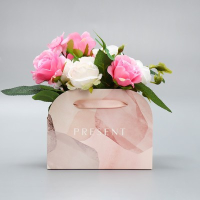 Переноска для цветов складная Present, 17 × 13 × 7 см (5 шт.)