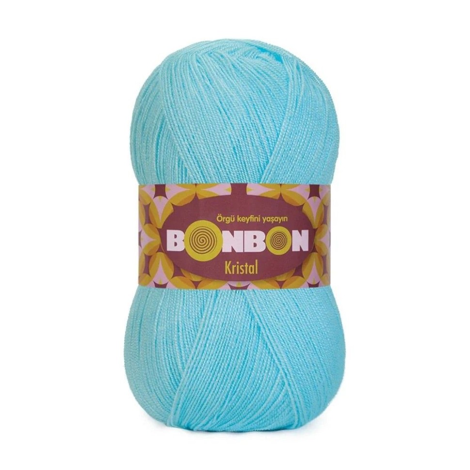 Bonbon Kristal (Nako) - 98238 (неж.гол.бирюза)