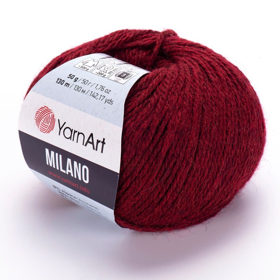 Milano (YarnArt) - 856 (вишня)