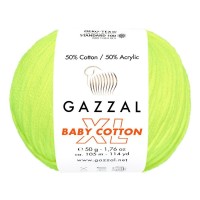BABY COTTON XL (Gazzal) - 3462 (салат неон)