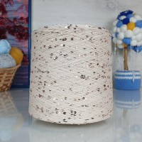 Kolibri с пайетками - 053 (бежевый с беж.блест. пайетками)