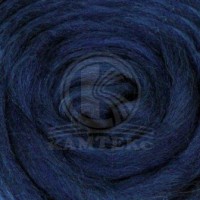 Гребенная лента для валяния (Камтекс) - 140 (лазурь темн.)