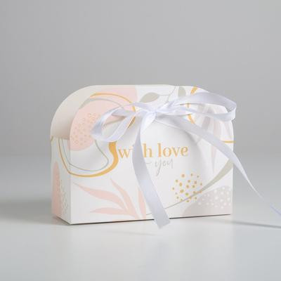 Переноска для цветов складная «With love for you», 17 × 13 × 7 см (5 шт.)