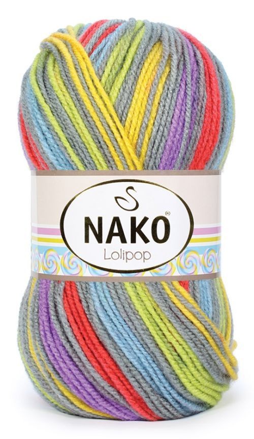 Lolipop (Nako) - 81959 (сер/гол/лим/яр.сир)