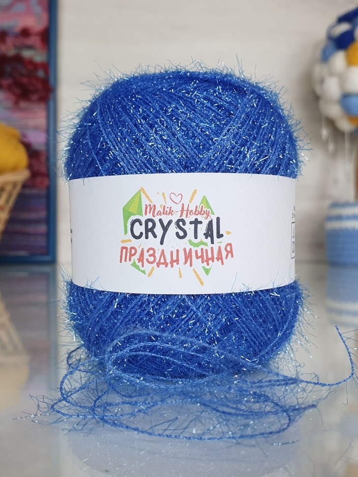 Crystal праздничная M&H - 123 (темно-голубой)