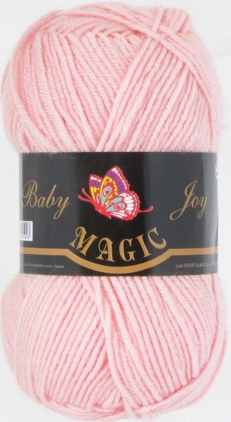 Пряжа Baby Joy  (Magic) 5718  неж.розовый
