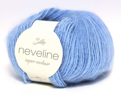 Пряжа Neveline (Silke) 202  голубой