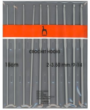 Набор крючков вязальных (Пони) арт.45220