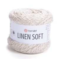 Linen soft YarnArt - 7303 (молочный)
