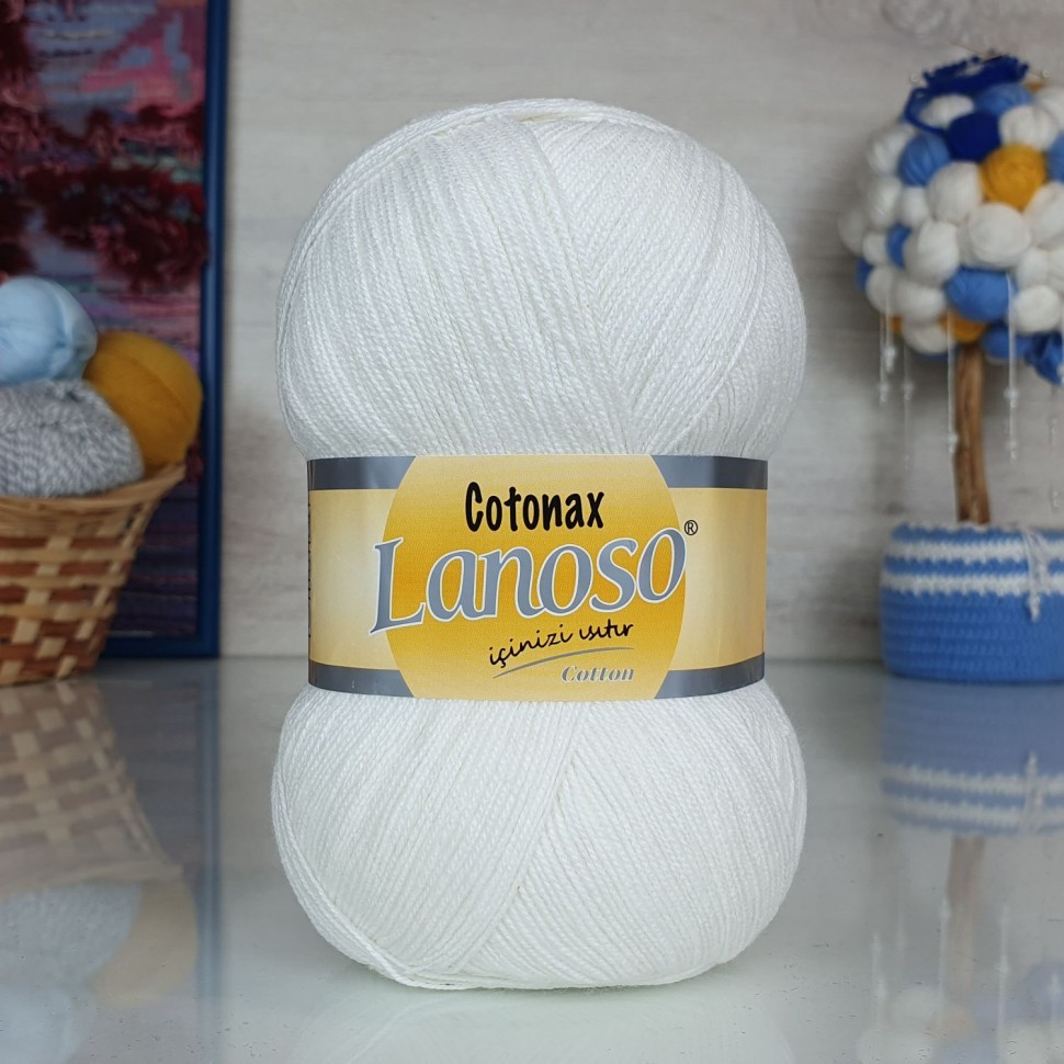Cotonax Lanoso - 955 (белый)