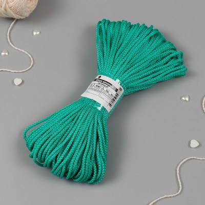 Шнур вязаный полипропилен 3 мм зеленый 50м Шнур вязаный полипропилен 3 мм зеленый 50м