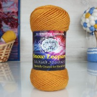 Белый леопард - 2108 (горчица)