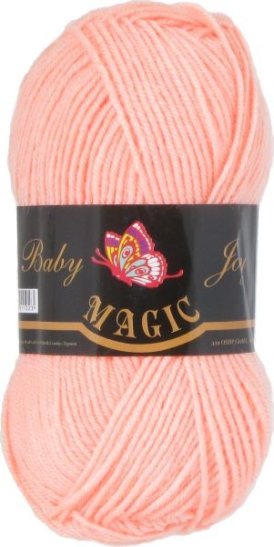 Пряжа Baby Joy  (Magic) 5719  оранжевый коралл
