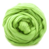 Тонкая шерсть (для валяния) - 793 (ярк.салат)