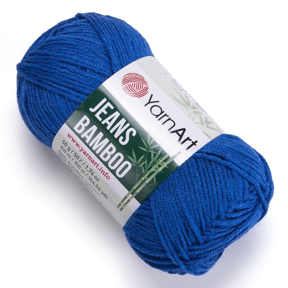 Jeans Bamboo YarnArt - 123 (васильковый)