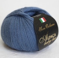 Альпака бэйби люкс (Сеам) - 32 (св.синий)