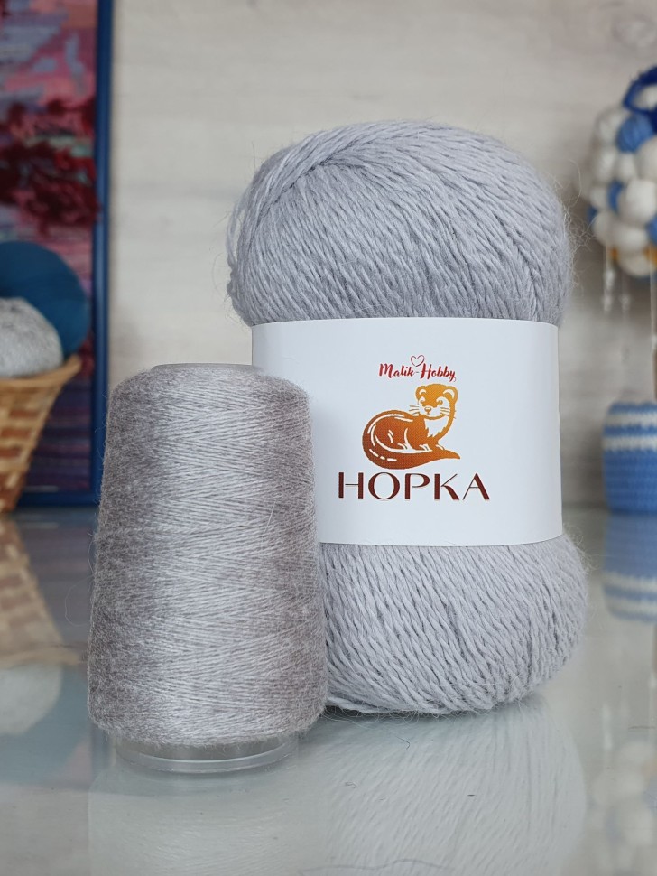 Норка M&H - 052 (серебро)