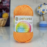 Детский хлопок (Пехорка) - 485 (Жёлтооранжевый)
