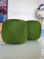 Нитки для рукоделия (вышивания) х/б ПНК - 9300 (хаки)