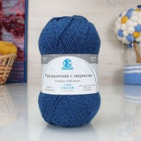 Праздничная с люрексом Камтекс - 022 (джинса)