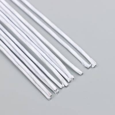 Проволока для творчества "Florico" 1.6 мм, 12 шт, 40 см, в бумажной оплётке, белый Проволока для творчества "Florico" 1.6 мм, 12 шт, 40 см, в бумажной оплётке, белый