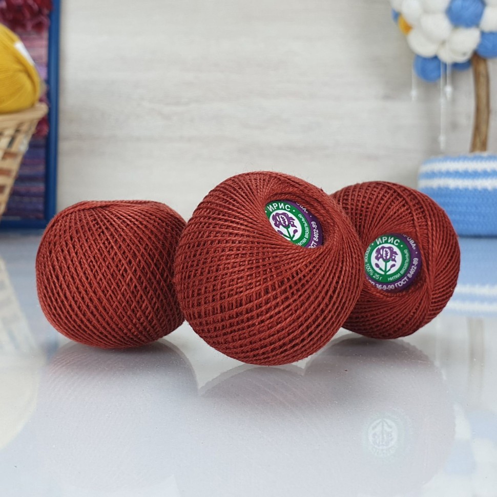 Ирис набор 6 шт - 5812 (мол.шоколад)