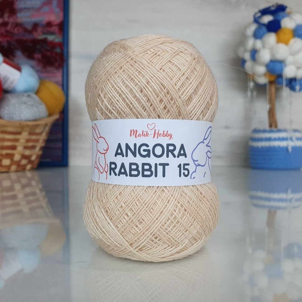 Angora Rabbit 15 - 034 (светл-бежевый)