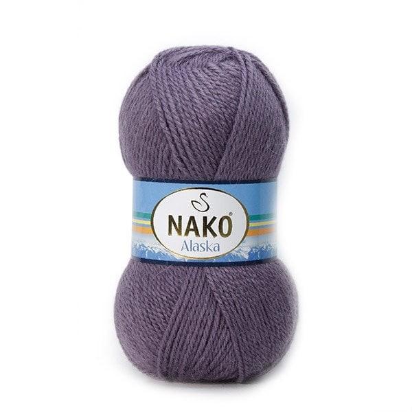 Пряжа ALASKA (Nako) - 1428-7110 (пыльная роза)