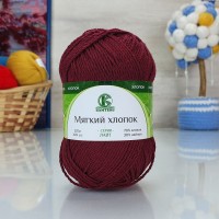 Мягкий хлопок (Камтекс) - 047 (бордо)