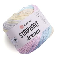Symphony Dream YarnArt - 3108 (св.желт/мята/св.роз)