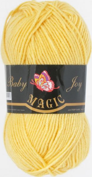 Пряжа Baby Joy  (Magic) 5722  св.желтый